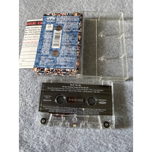 Wow The 90s Cassette Tape 30 Top Christian Songs of the Decade Vintage Audio Col - Picture 4 of 6